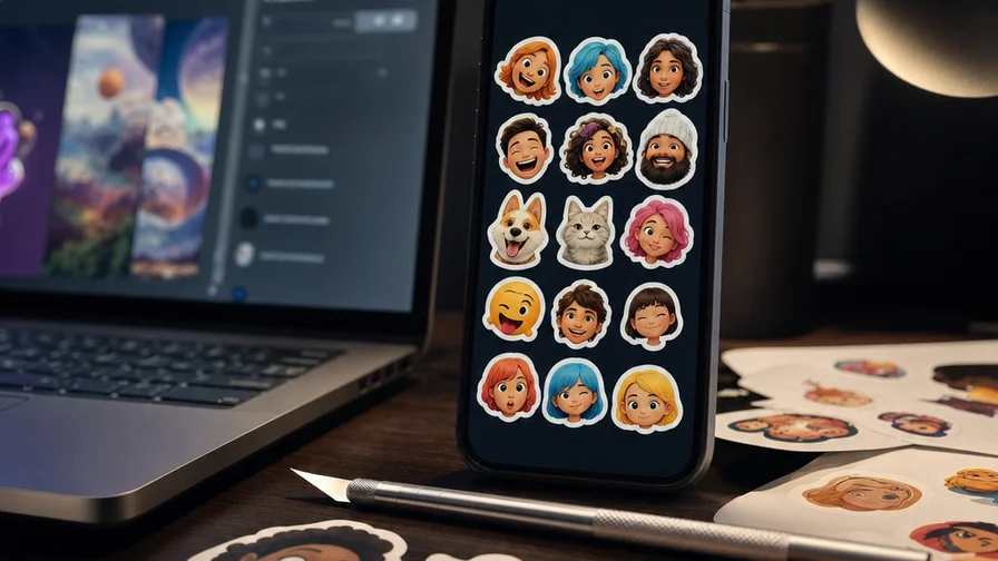 Cover image for: How to Create WhatsApp and Telegram Stickers with AI