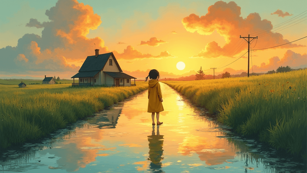 Ghibli-style scene