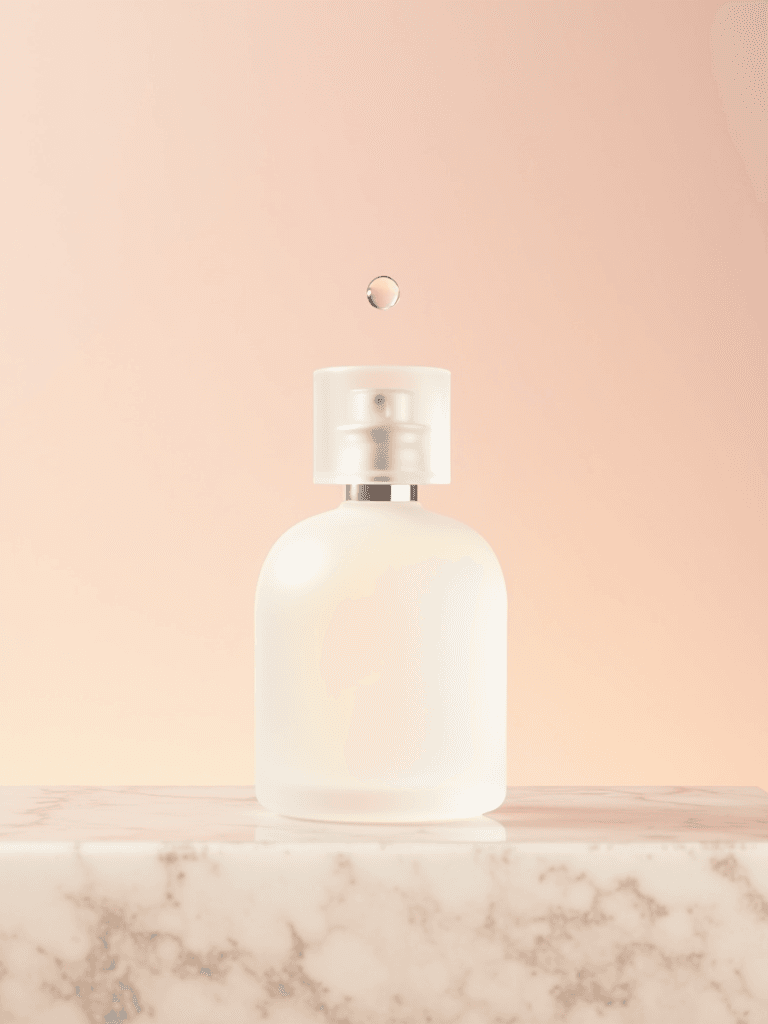 Beauty perfume bottle