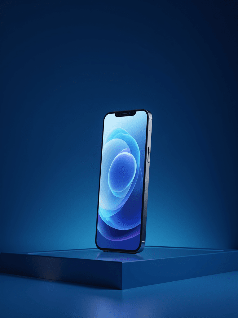Smartphone commercial render