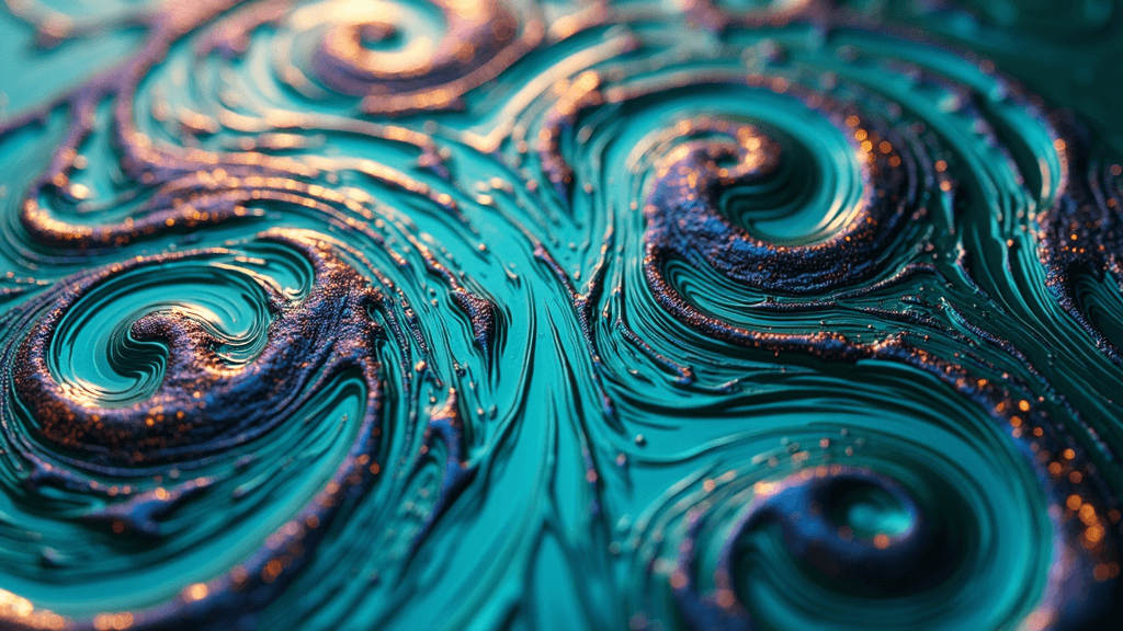 Liquid abstract macro