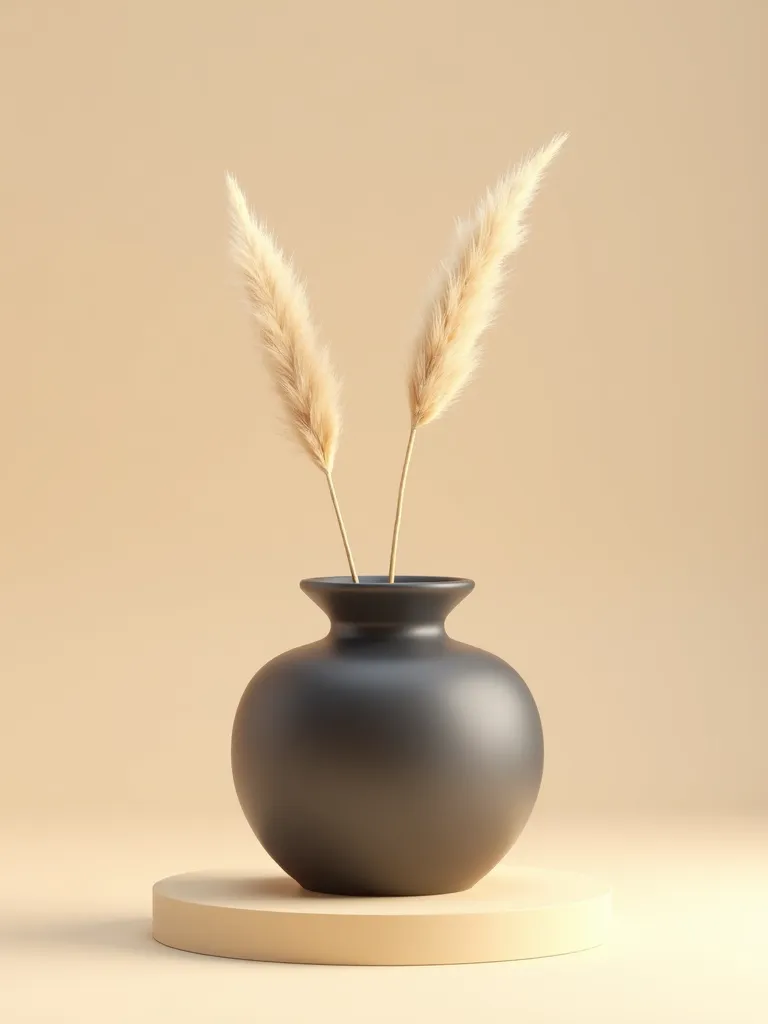 Product mock-up vase