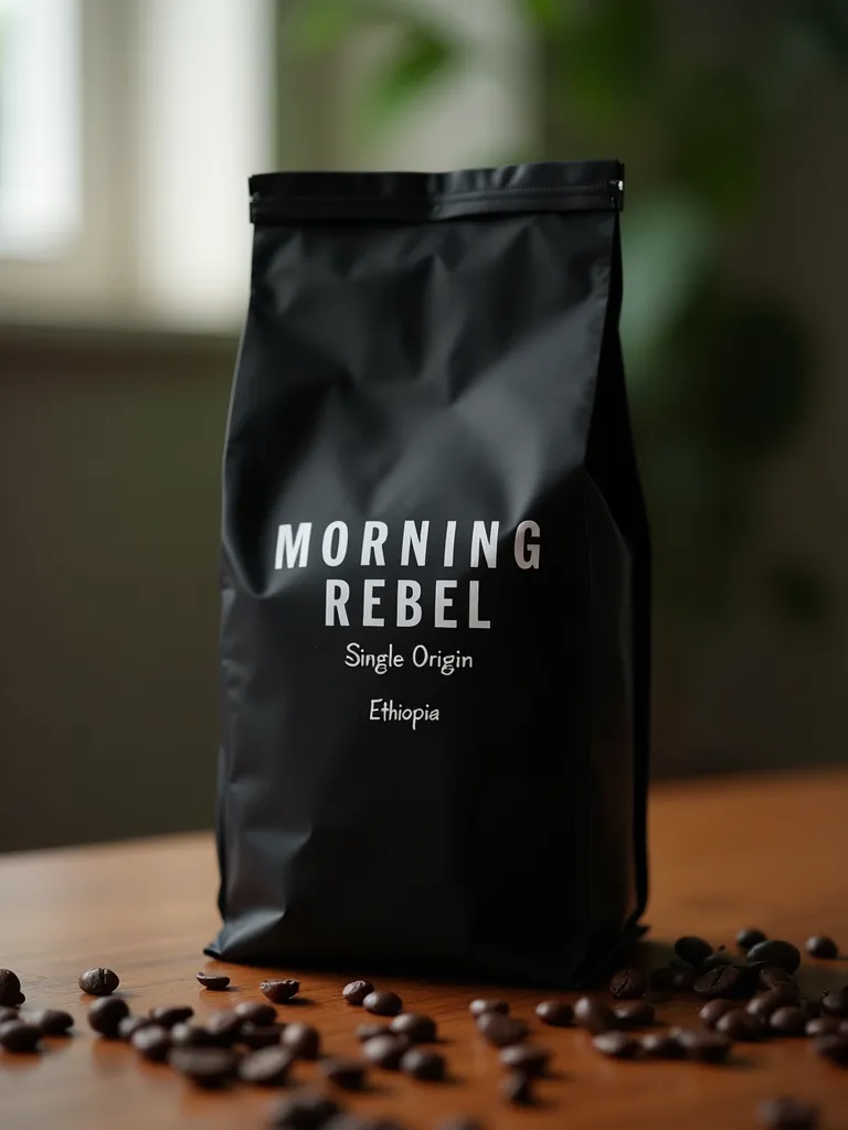 Coffee bag packaging