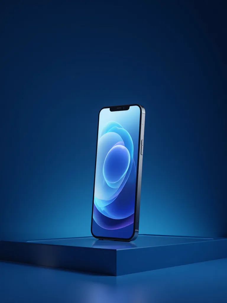 Smartphone commercial render