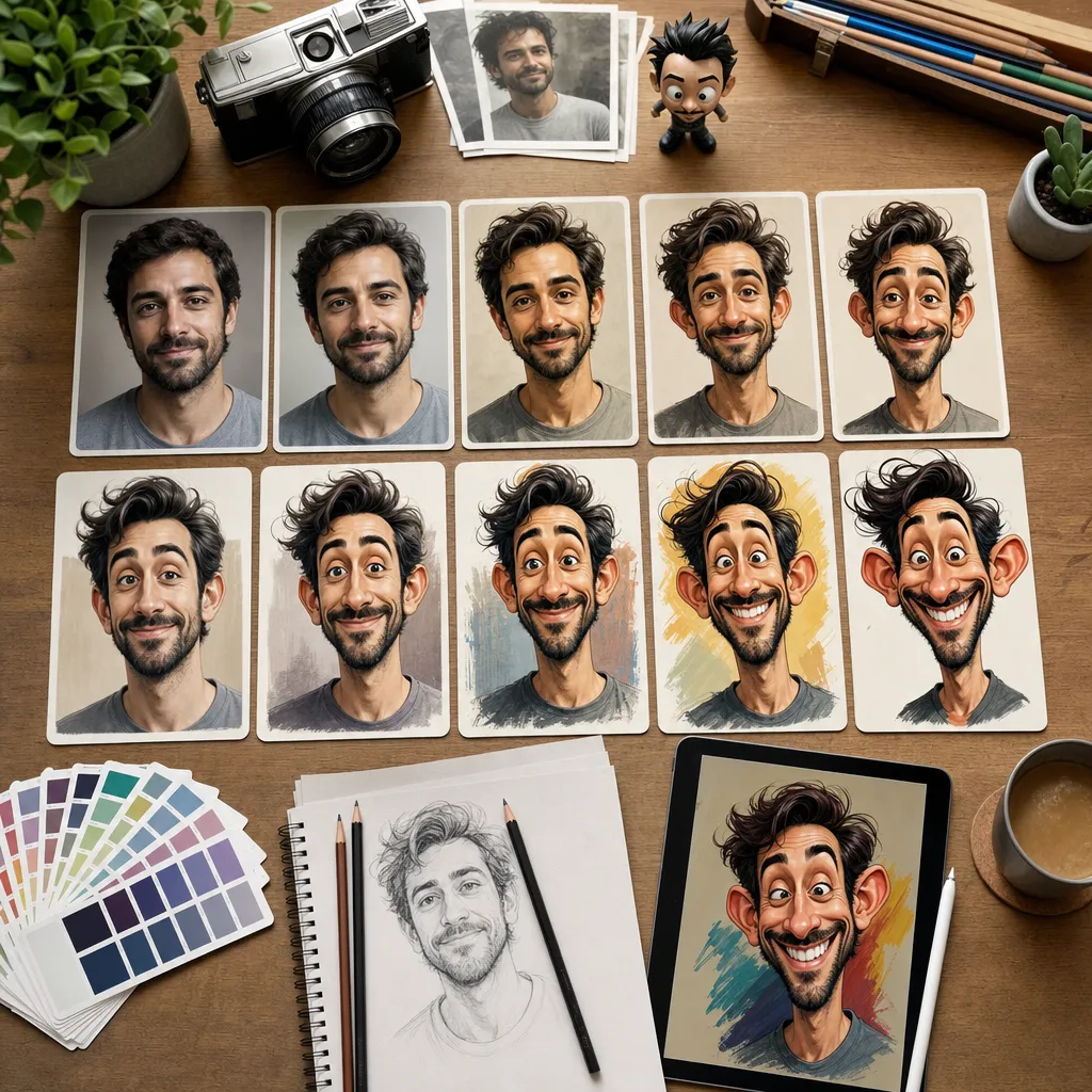 The ranked shortlist: 10 ways to go from photo to caricature