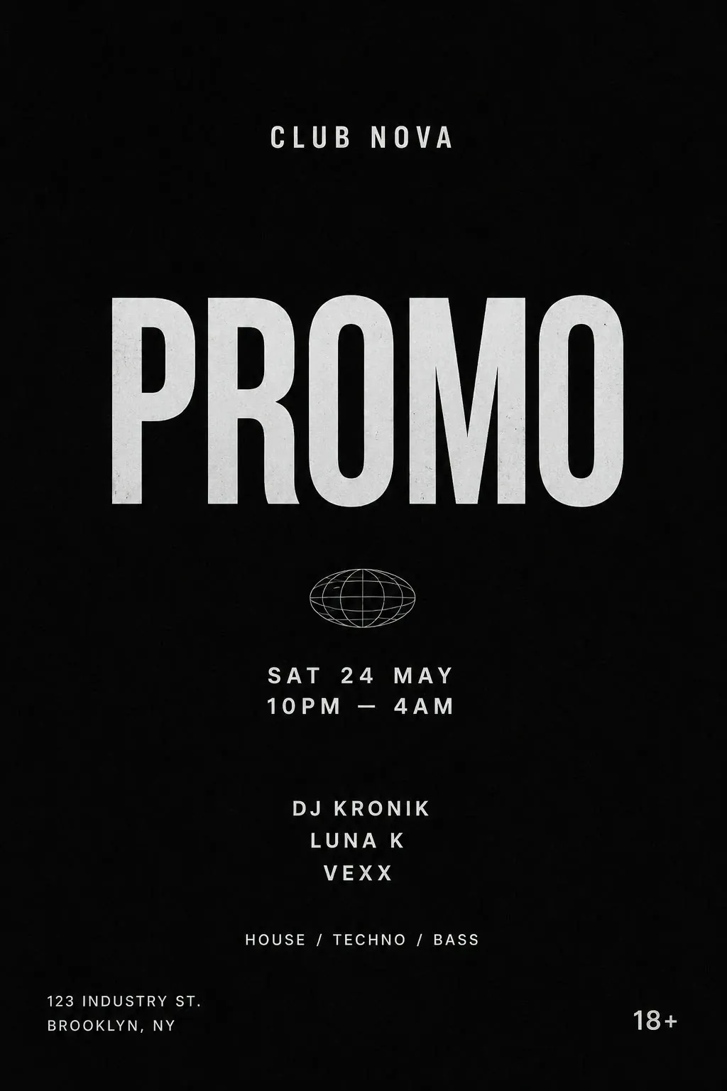 Event Poster — Before